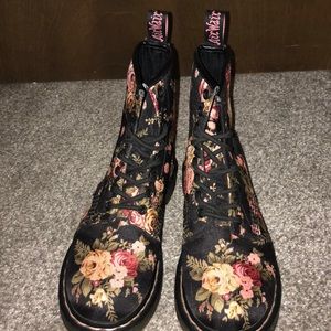 Floral Doc Martens
